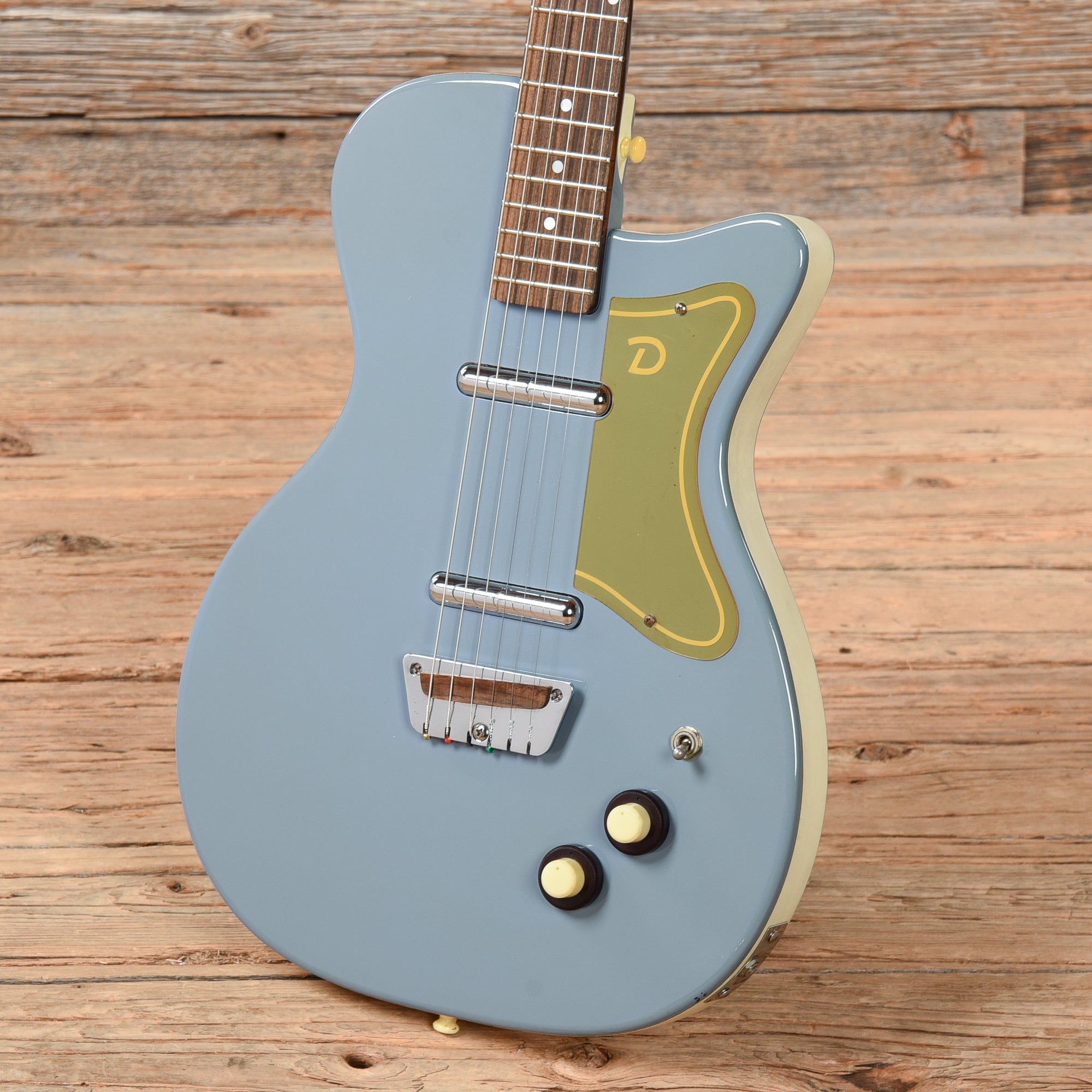 Danelectro U-2 Reissue Grey Electric Guitars / Solid Body