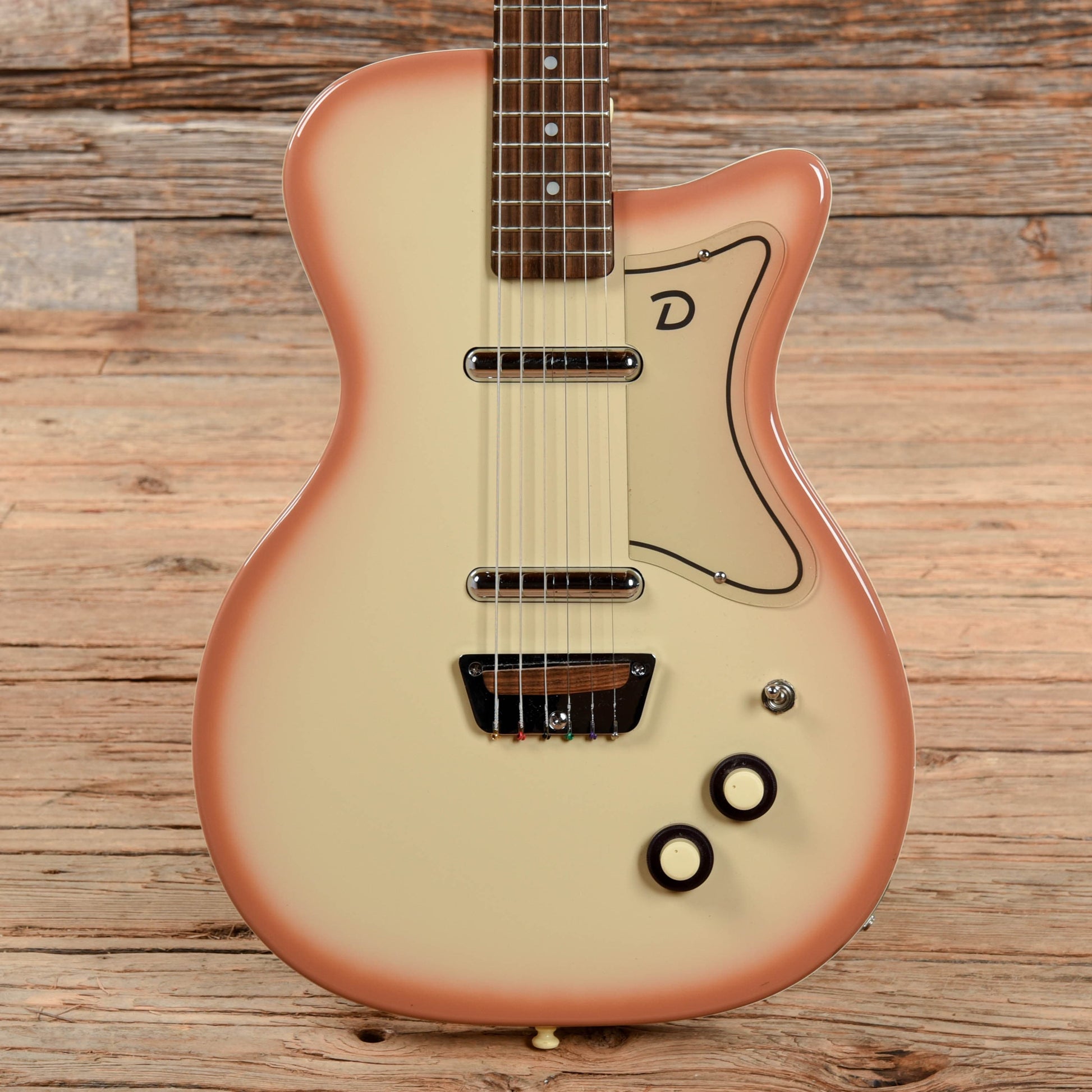 Danelectro U2 Reissue Copperburst Electric Guitars / Solid Body