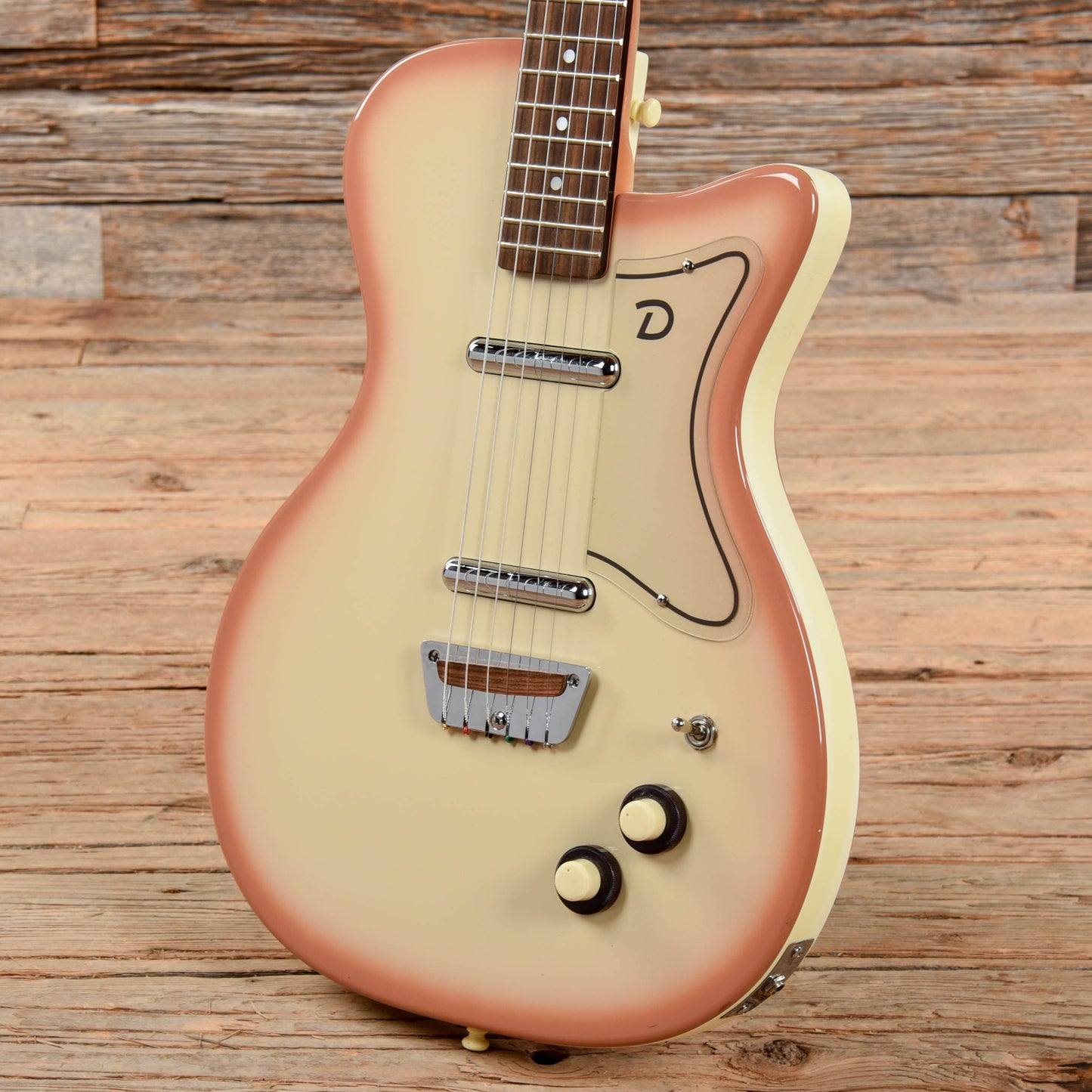 Danelectro U2 Reissue Copperburst Electric Guitars / Solid Body