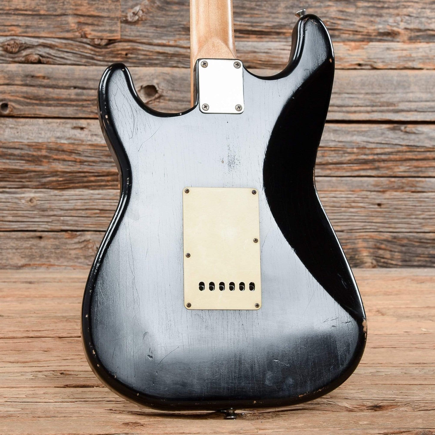 Danocaster Double Cut Black Electric Guitars / Solid Body