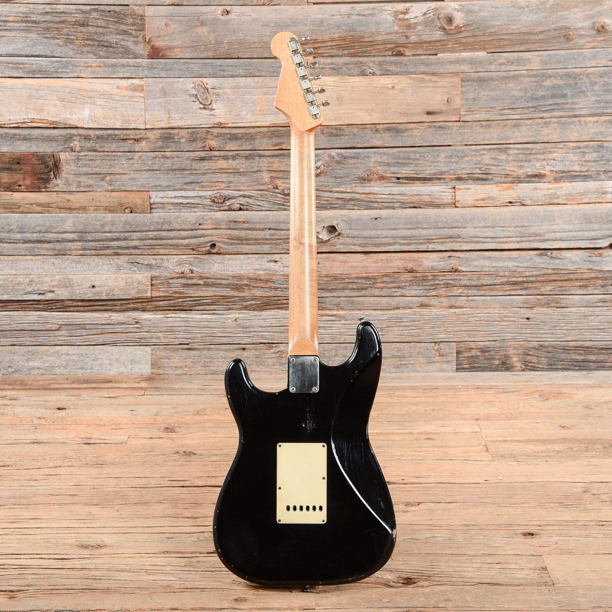 Danocaster Double Cut Black Electric Guitars / Solid Body