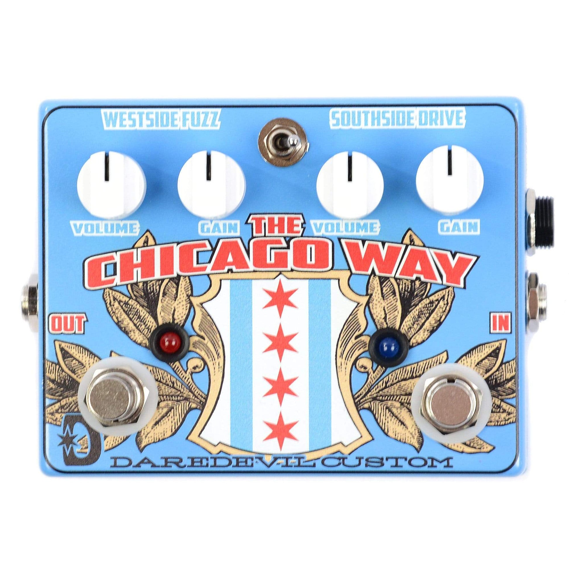 Daredevil Pedals Chicago Way Fuzz / Overdrive Blue Effects and Pedals / Fuzz