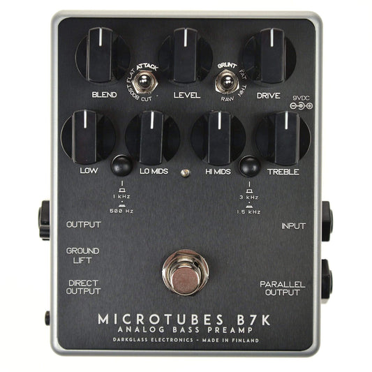 Darkglass Electronics Microtubes B7K Overdrive Preamp v2 Effects and Pedals / Overdrive and Boost