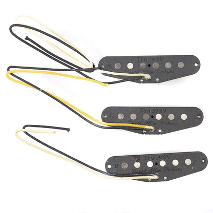 David Allen Strat Tru 59V Set Parchment Parts / Guitar Pickups