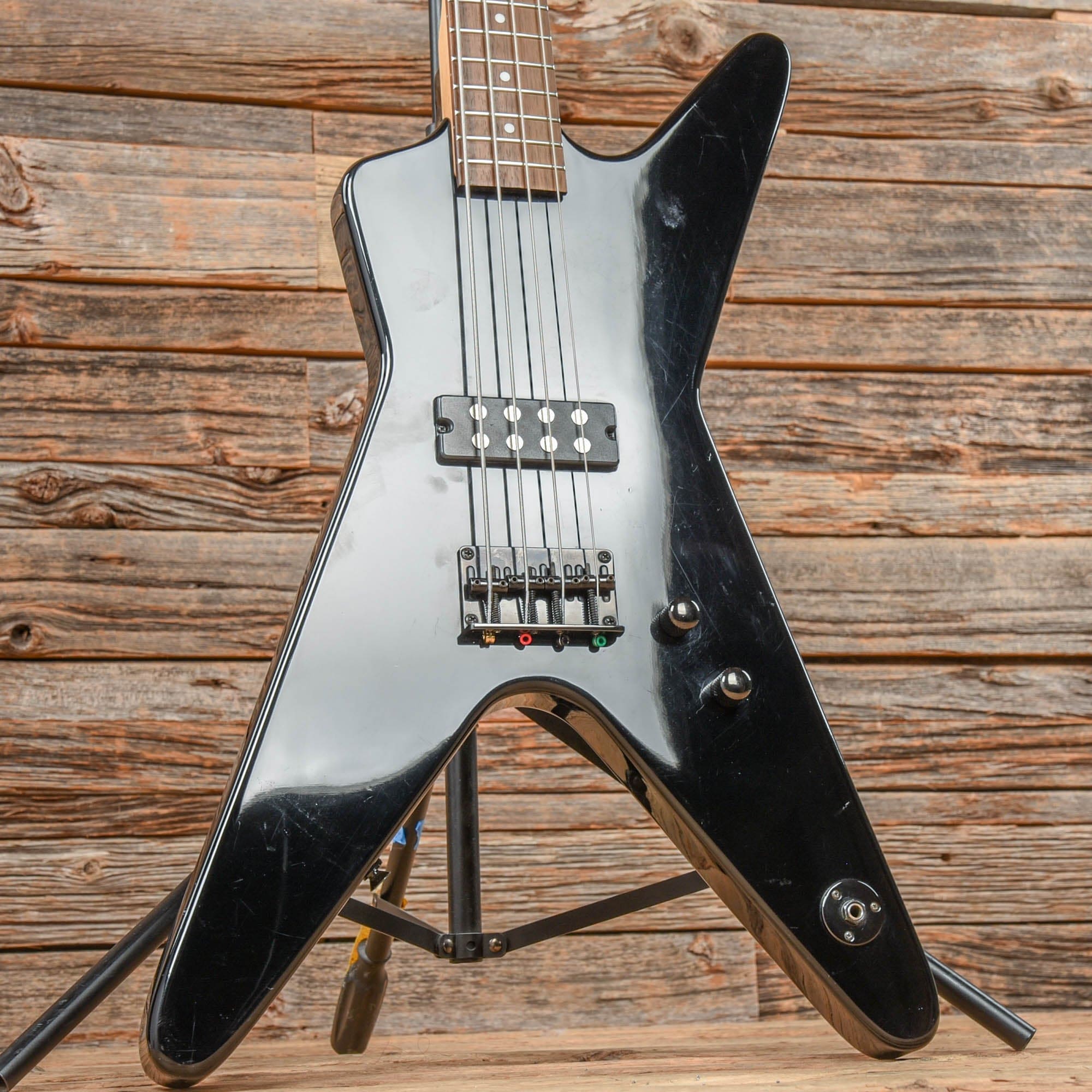 Dean Guitars Metalman ML Bass Black – Chicago Music Exchange