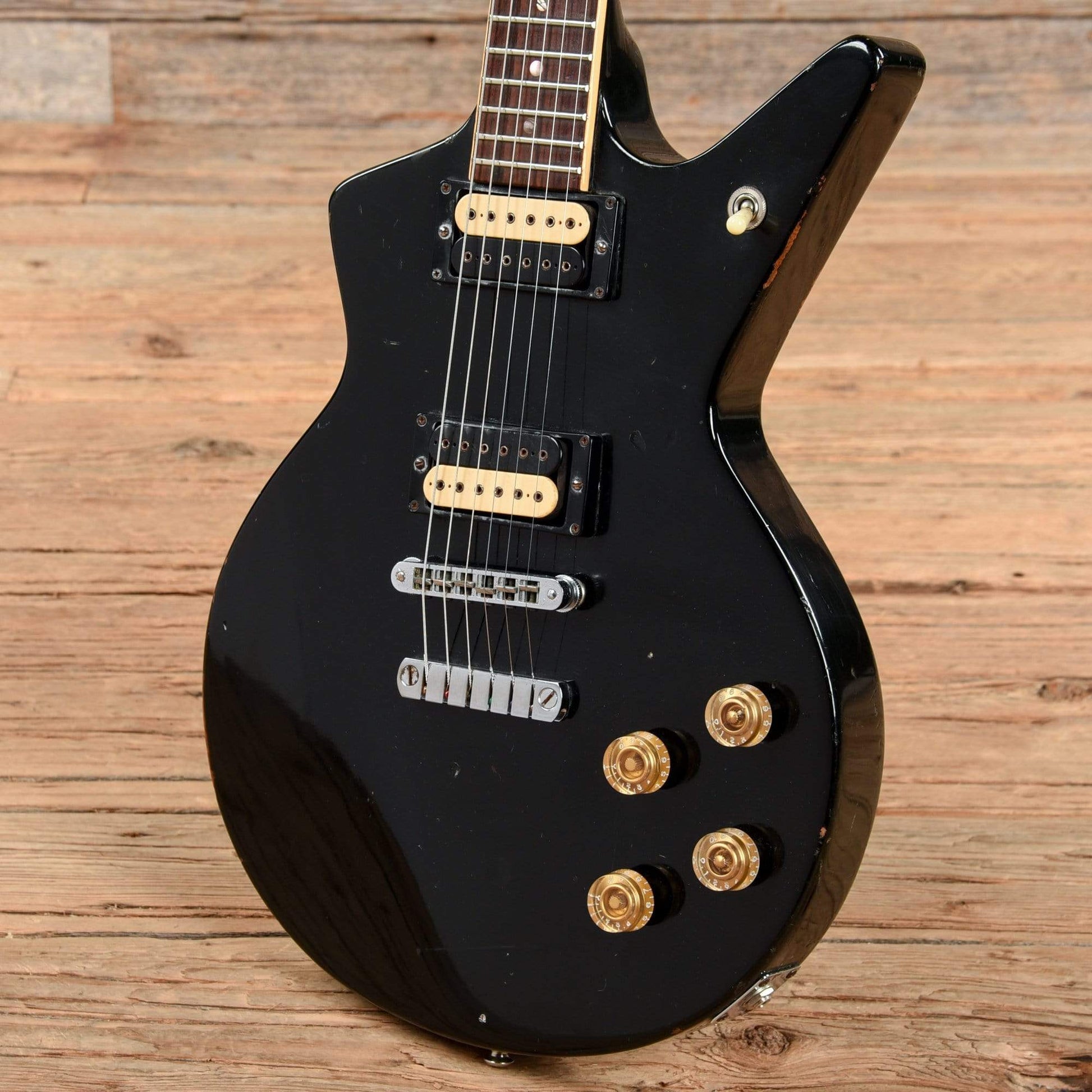 Dean Guitars Cadillac Elite Black 1980 Electric Guitars / Solid Body