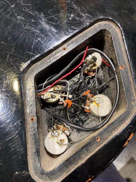 Dean Guitars Cadillac Elite Black 1980 Electric Guitars / Solid Body