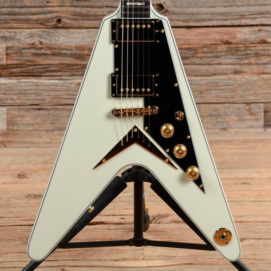 Dean Guitars Christian Martucci V Vintage White 2019 Electric Guitars / Solid Body