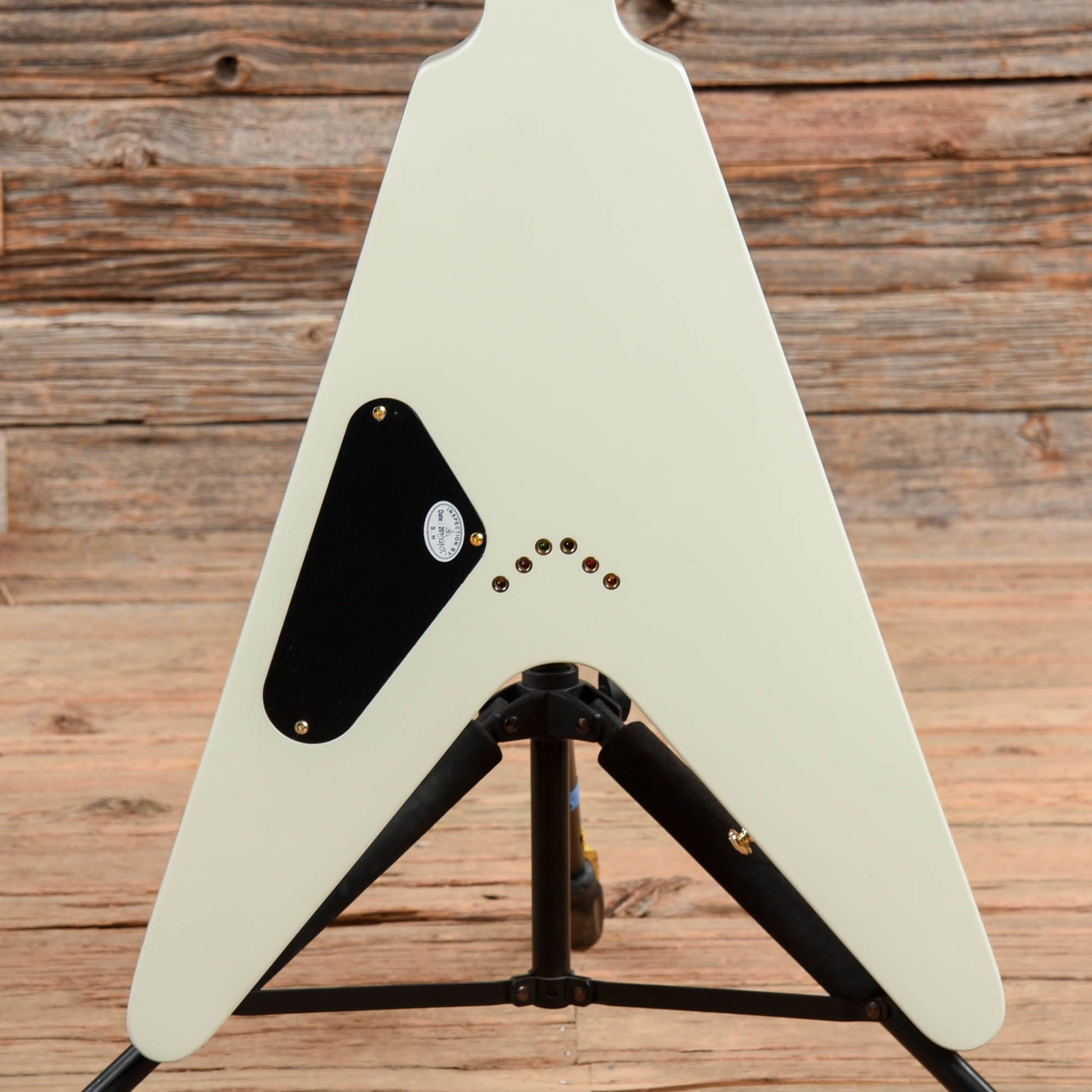 Dean Guitars Christian Martucci V Vintage White 2019 Electric Guitars / Solid Body