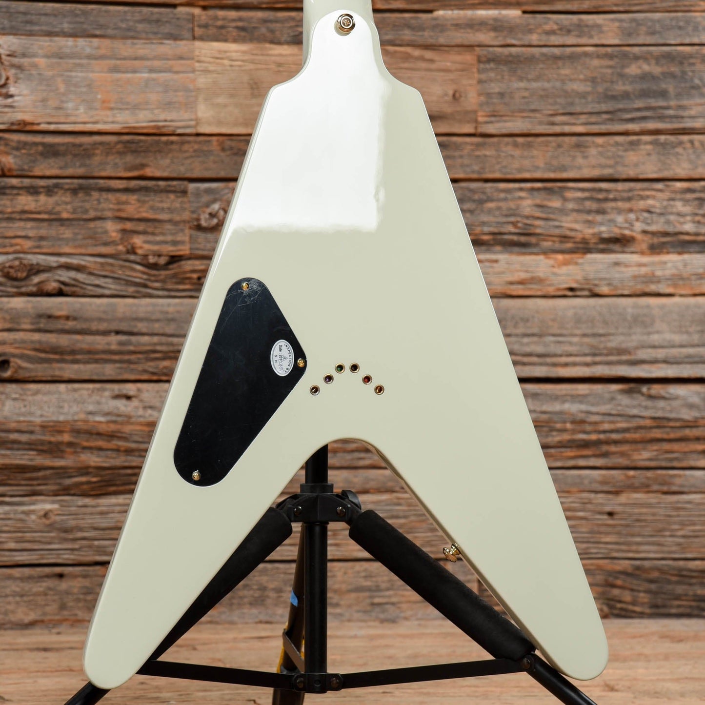 Dean Guitars Christian Martucci V Vintage White 2019 Electric Guitars / Solid Body