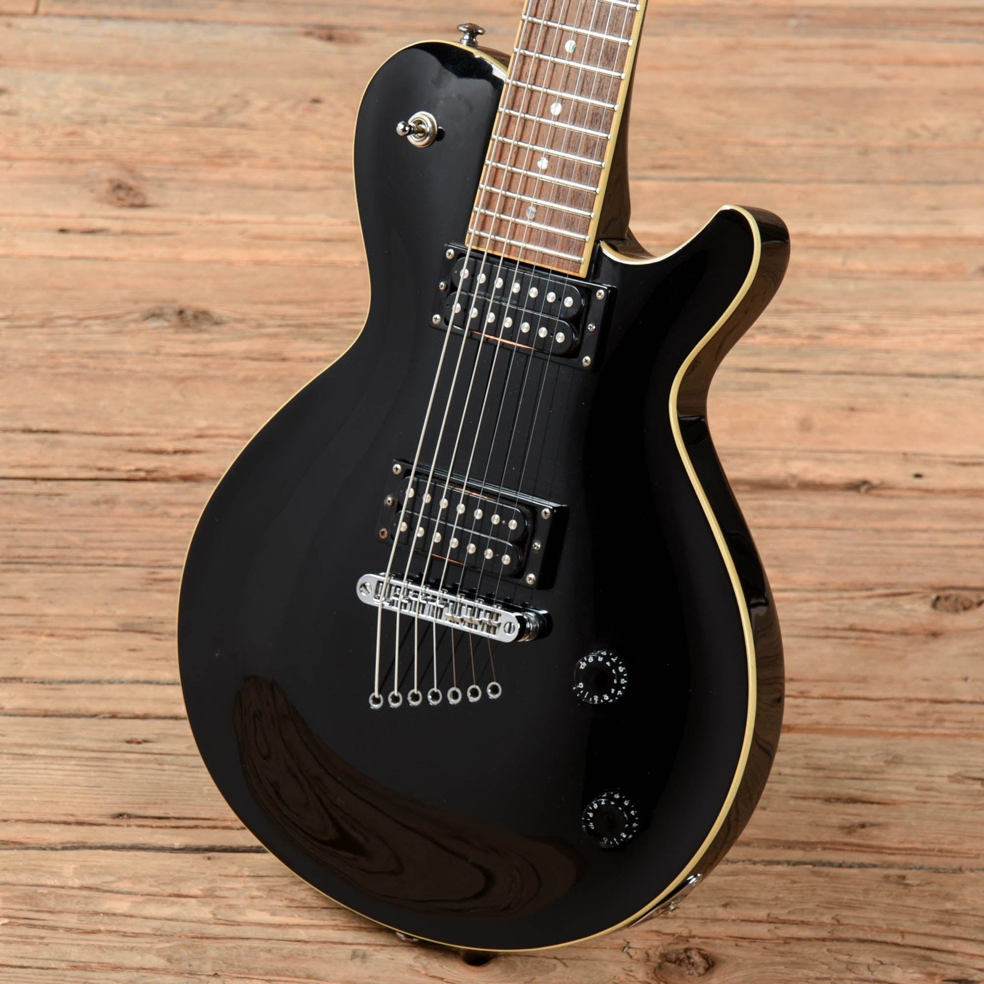 Dean Guitars EVO AS7 Black Electric Guitars / Solid Body