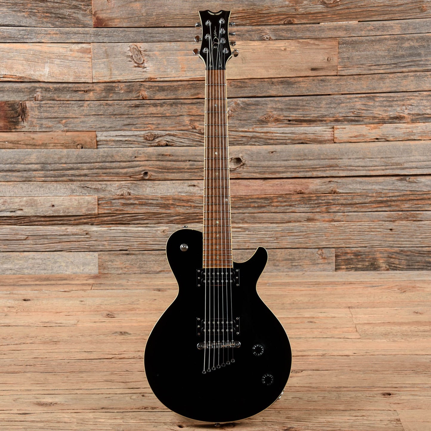 Dean Guitars EVO AS7 Black Electric Guitars / Solid Body