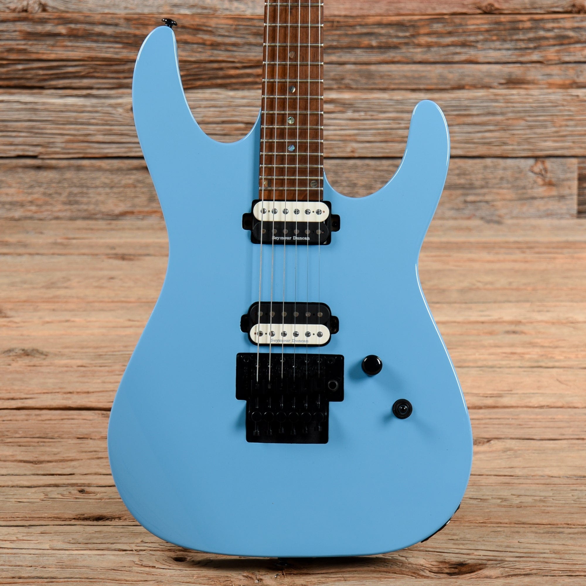 Dean Guitars MD24 Floyd Roasted Maple Vintage Blue 2020 – Chicago Music ...
