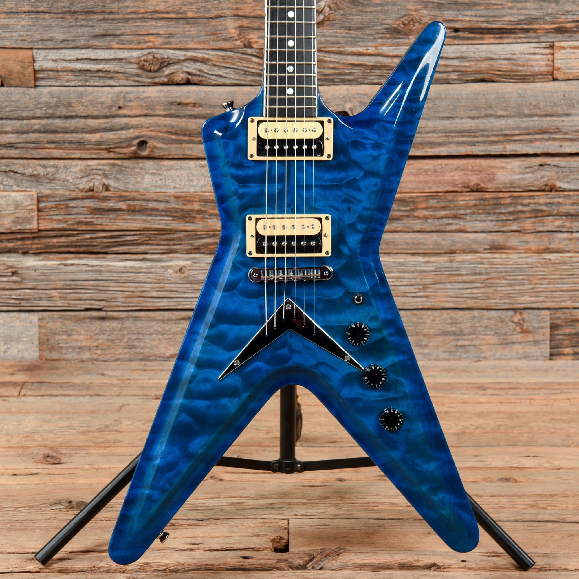 Dean Guitars USA Custom Shop ML Transparent Blue 1992