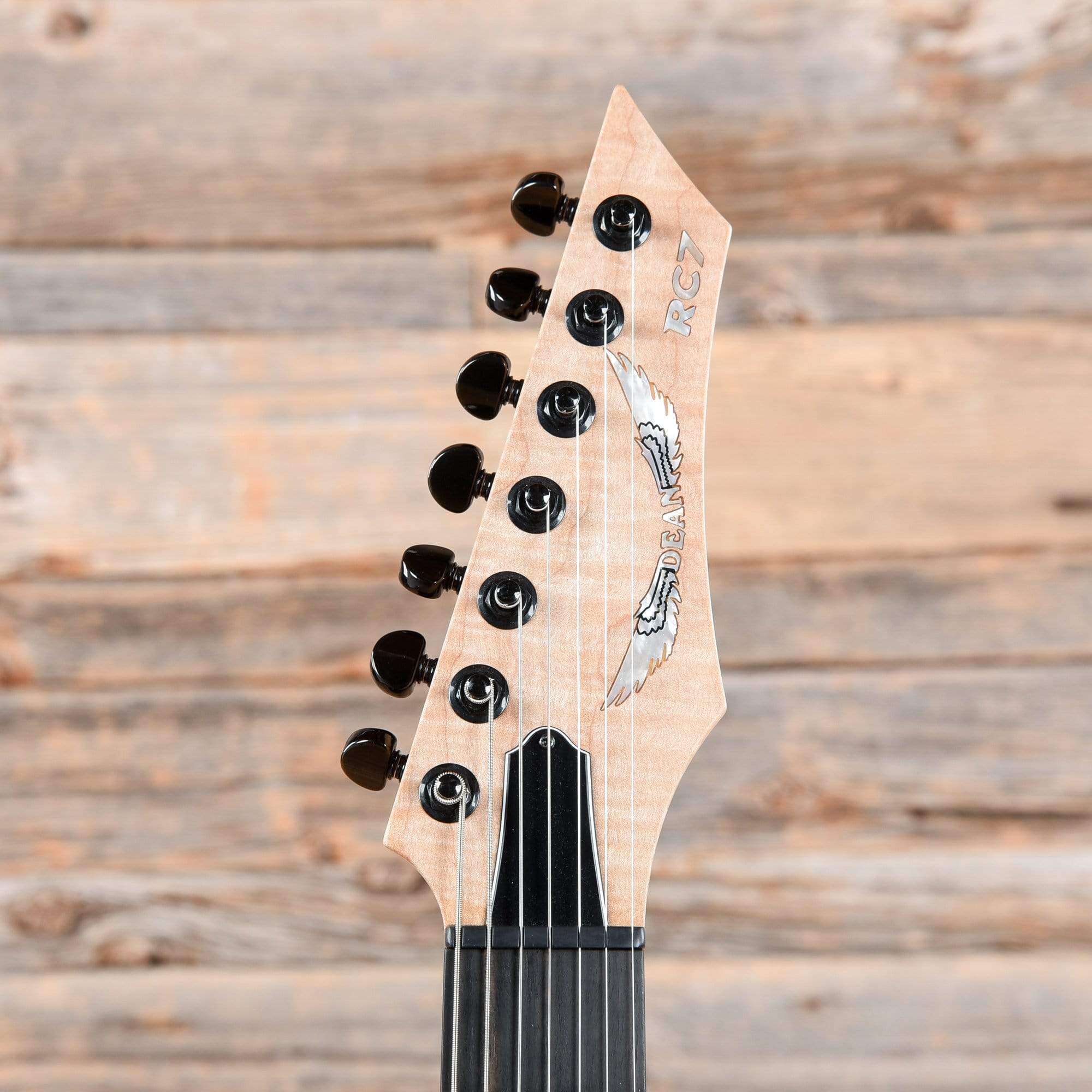 Dean Rc7 Dean Guitars USA Rusty Cooley RC7 Flame Top Custom Oil – Chicago Music ...