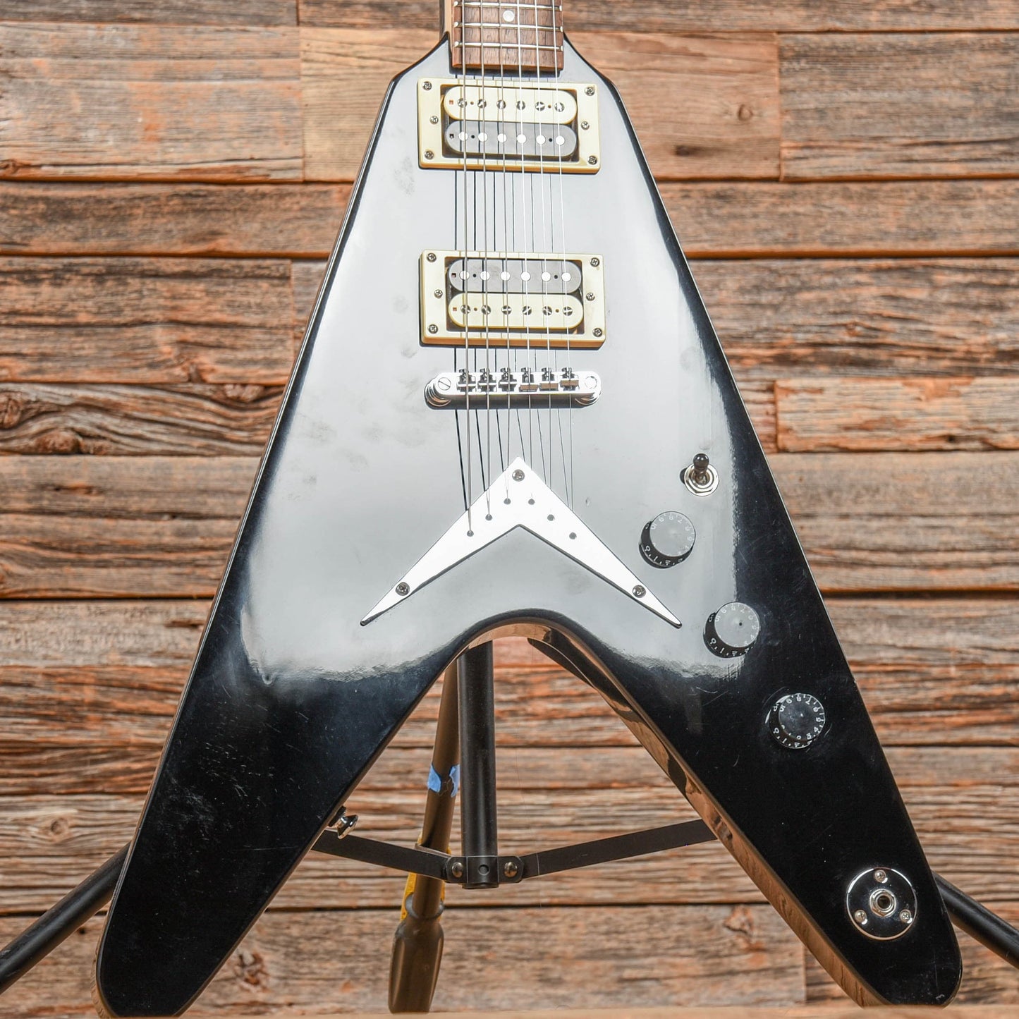 Dean Guitars V-X Black Electric Guitars / Solid Body
