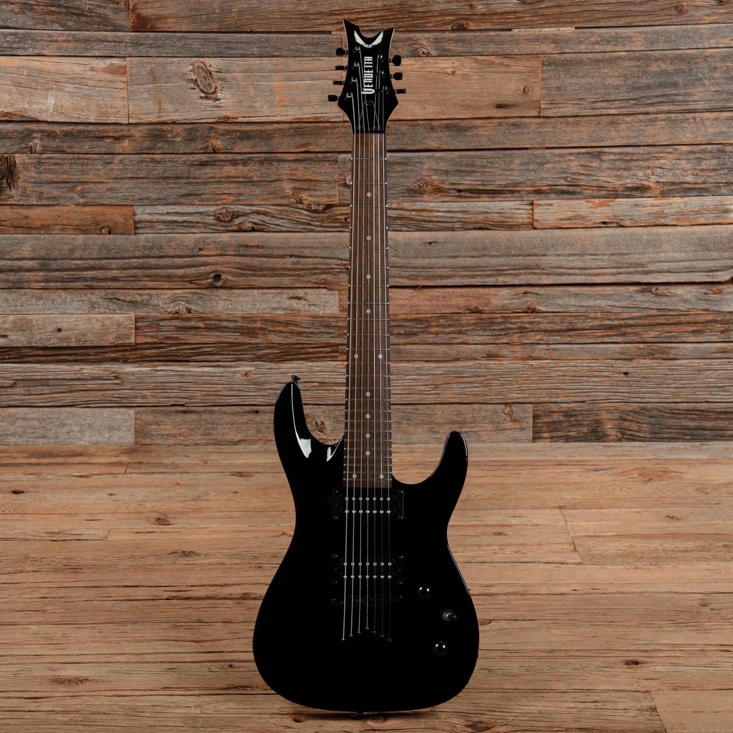 Dean Guitars Vendetta Black Electric Guitars / Solid Body