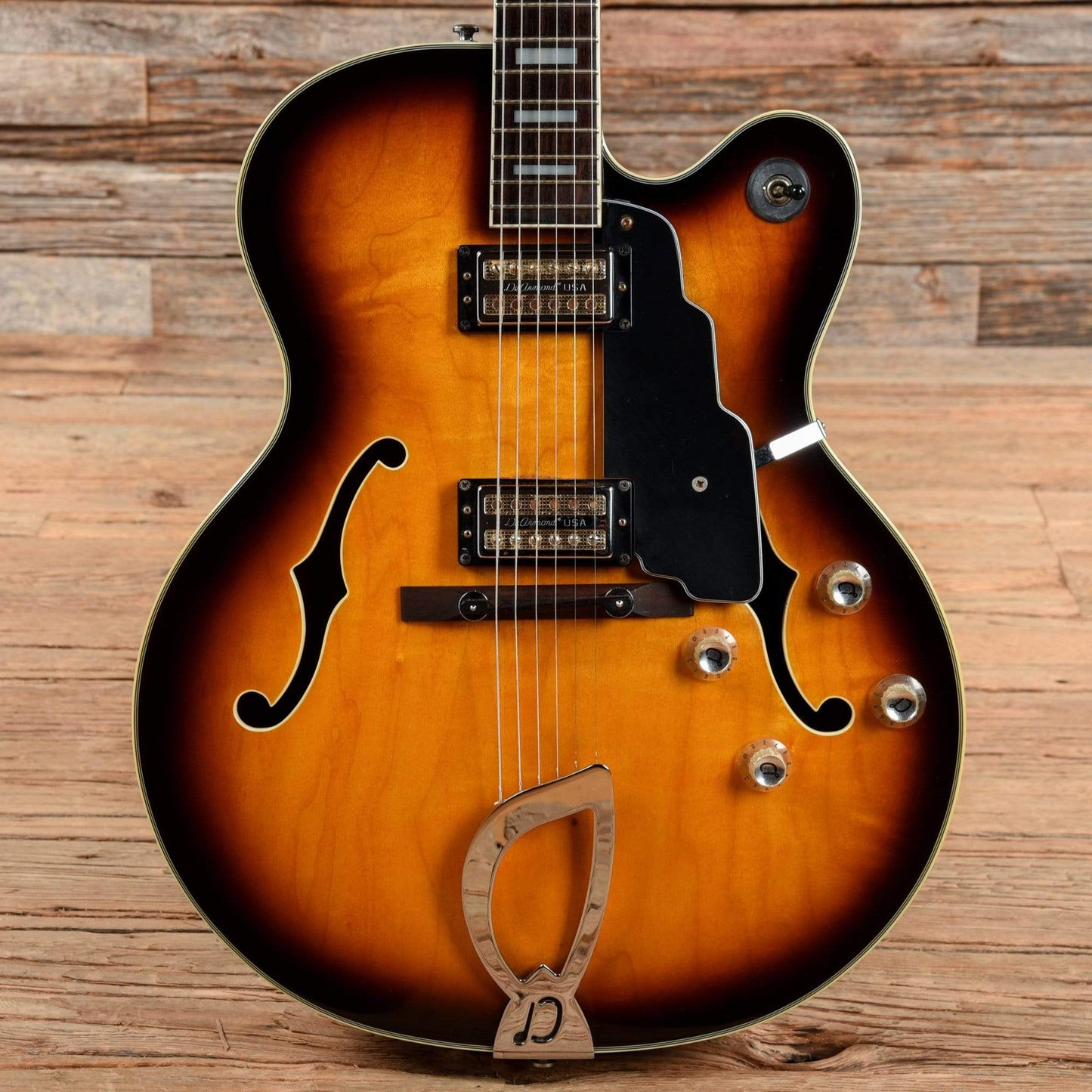 DeArmond X-155 Antique Burst 1998 Electric Guitars / Hollow Body