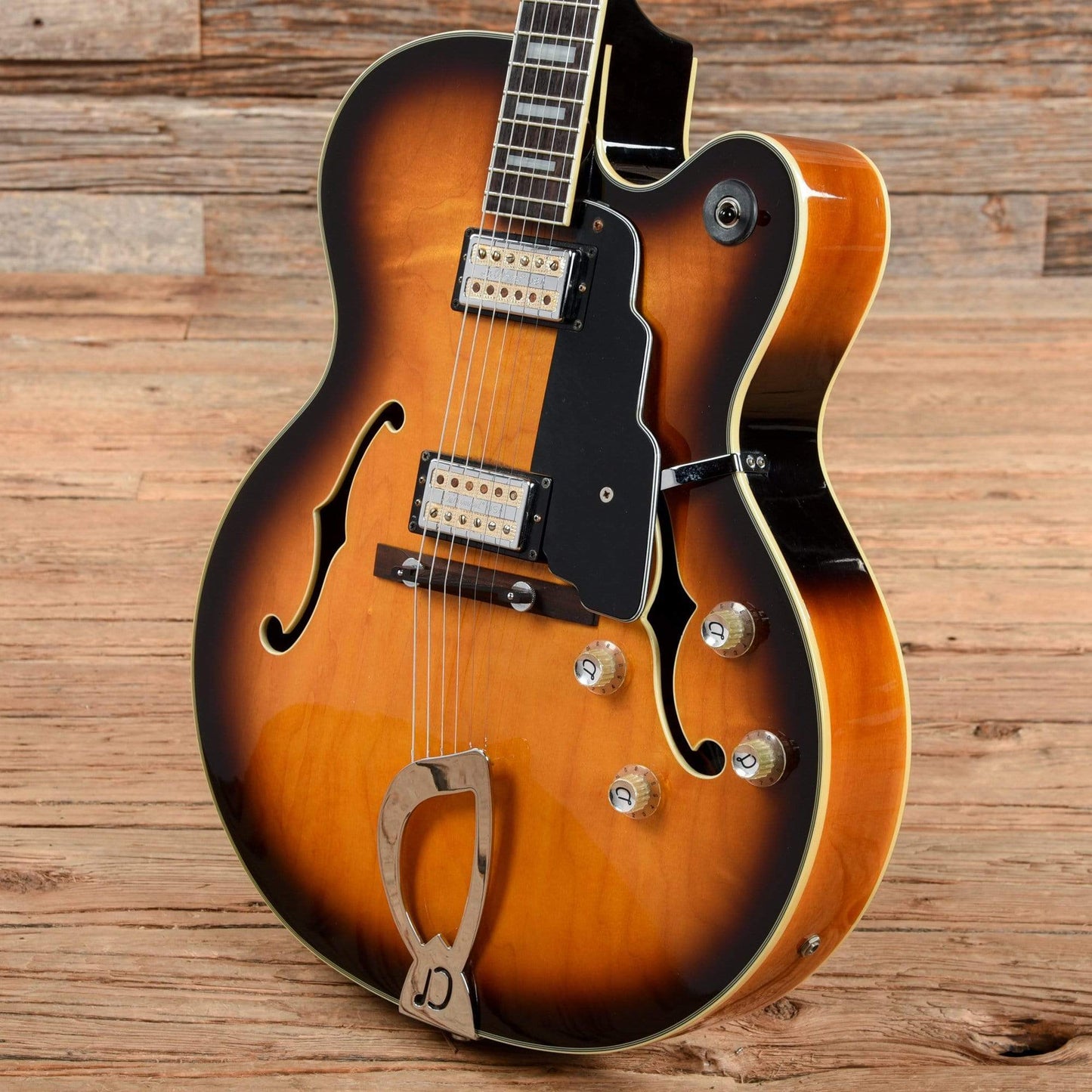 DeArmond X-155 Antique Burst 1998 Electric Guitars / Hollow Body