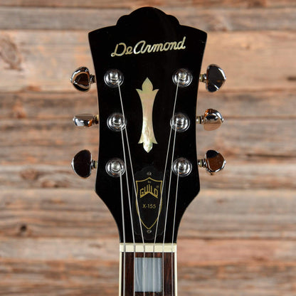 DeArmond X-155 Antique Burst 1998 Electric Guitars / Hollow Body