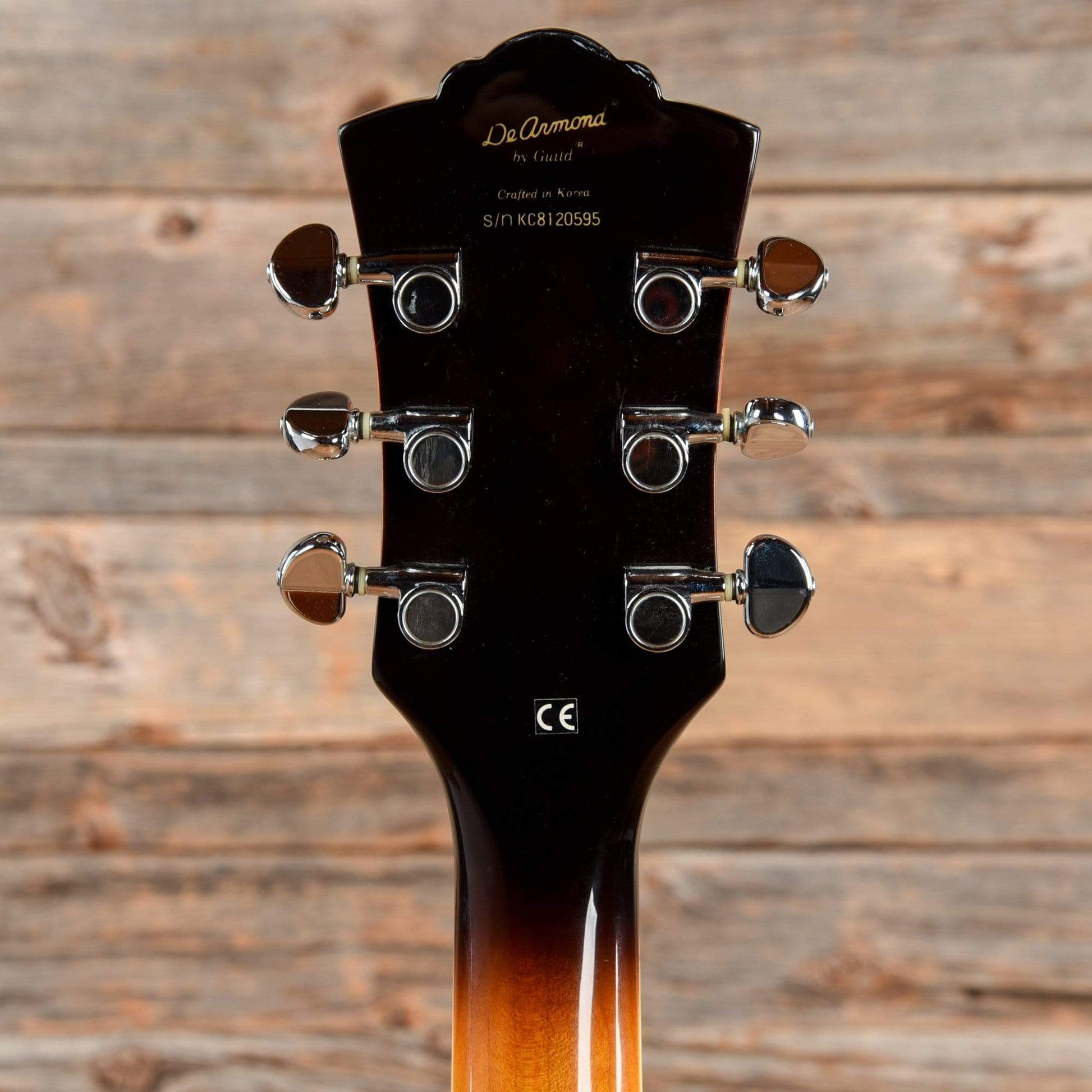 DeArmond X-155 Antique Burst 1998 Electric Guitars / Hollow Body