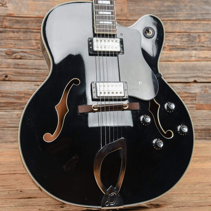 DeArmond X-155 Hollowbody Black 2001 Electric Guitars / Hollow Body