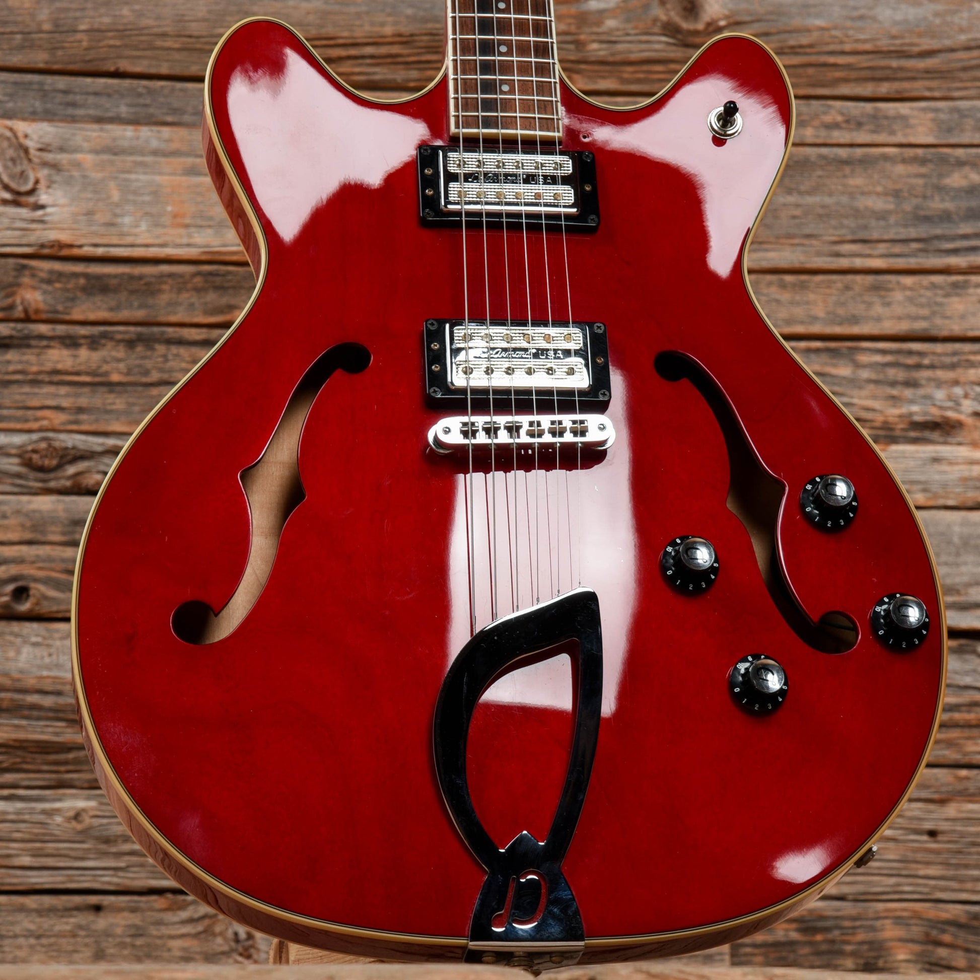 DeArmond Starfire Crimson Red Transparent 1999 Electric Guitars / Semi-Hollow
