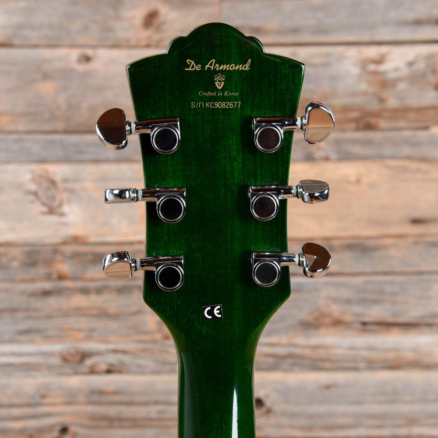 DeArmond M-70 Emerald Green Stain 1999 Electric Guitars / Solid Body