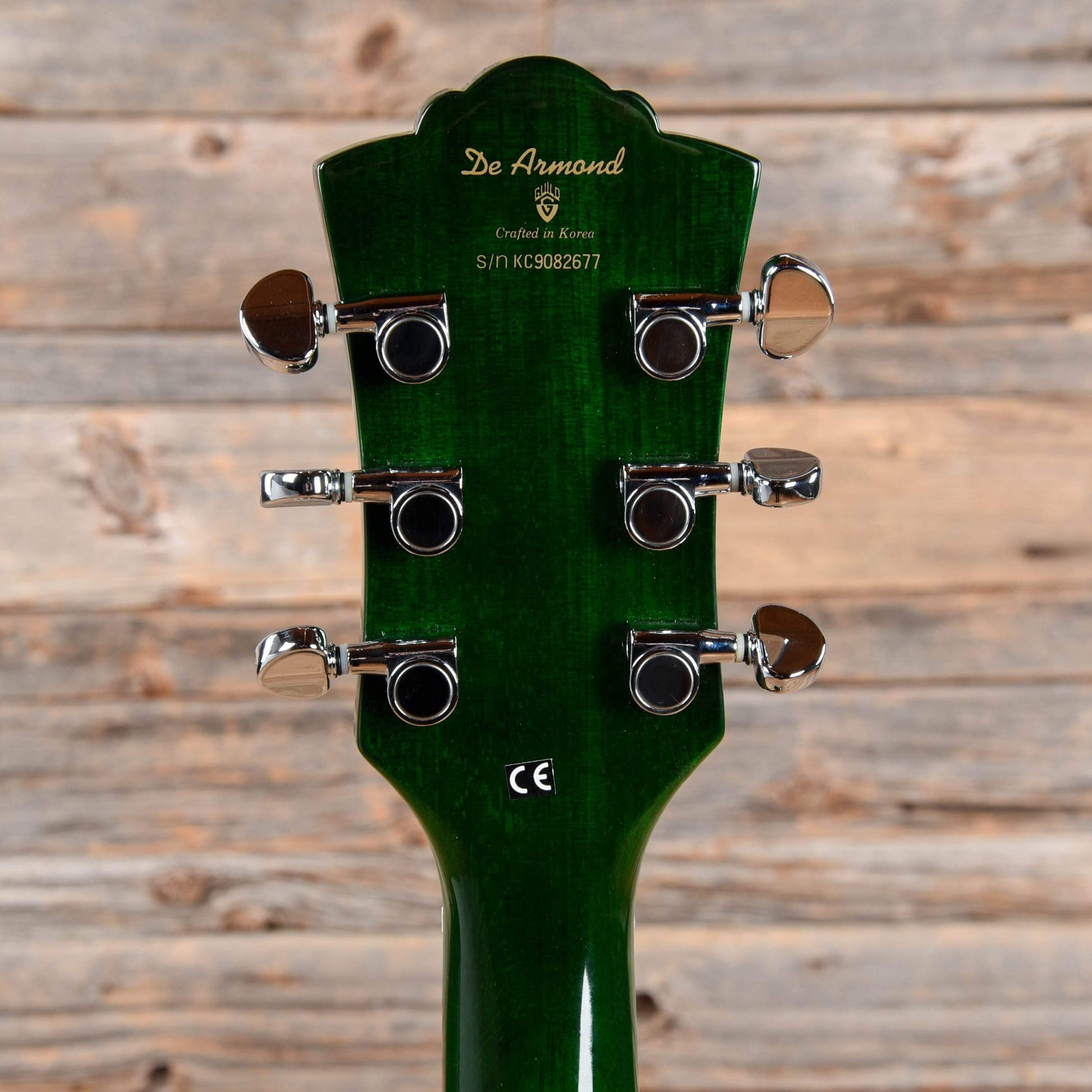 DeArmond M-70 Emerald Green Stain 1999 Electric Guitars / Solid Body