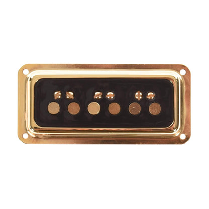 DeArmond Dynasonic Gold/Black Bridge Pickup Parts / Guitar Pickups