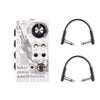 Death By Audio Total Sonic Annihilation 2 Feedback Looper with Active Boost and Limiter w/RockBoard Flat Patch Cables Bundle Effects and Pedals / Loop Pedals and Samplers