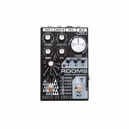 Death By Audio Rooms Stereo Multi Reverb Pedal Effects and Pedals / Reverb