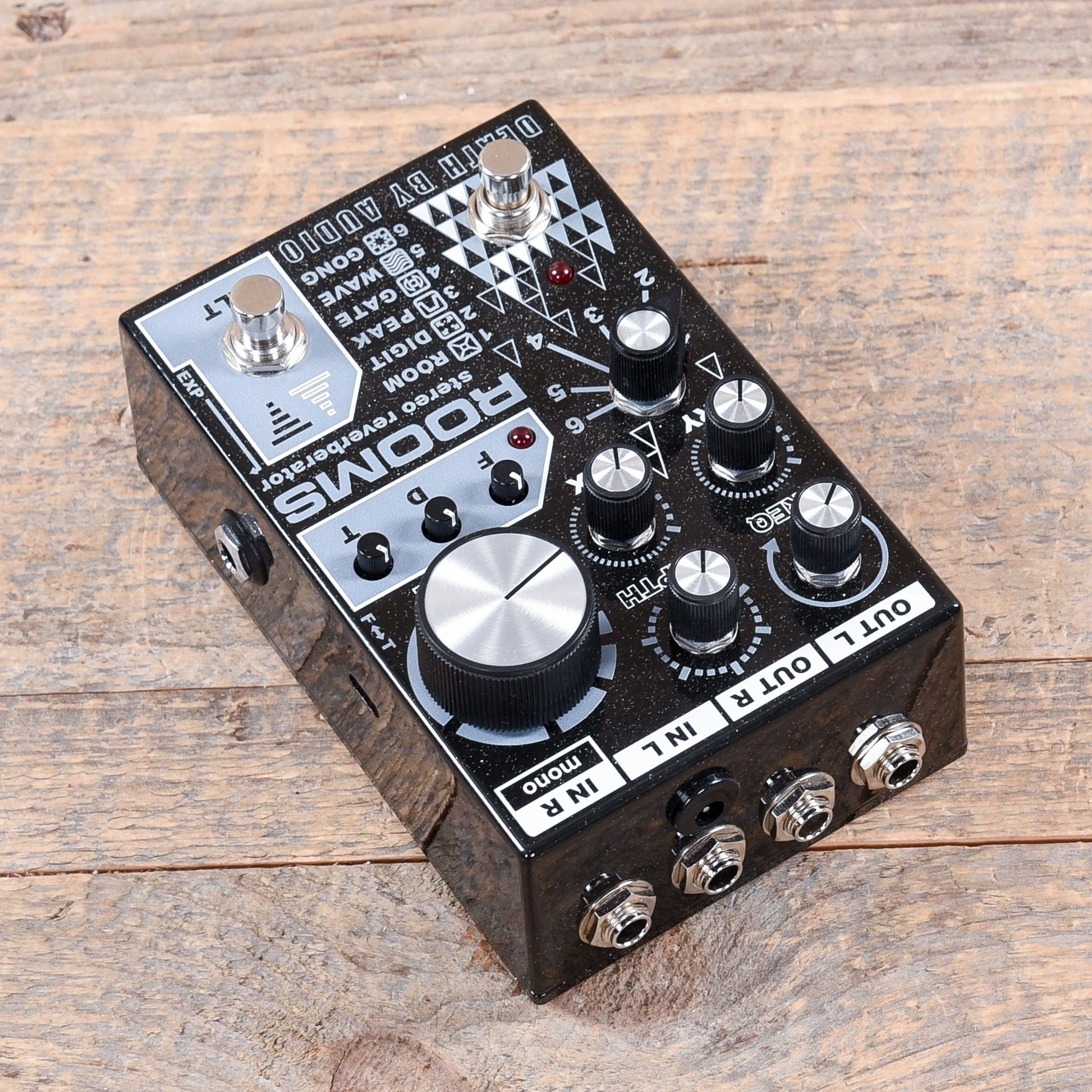 death knob pedal Death By Audio Rooms Stereo Multi Reverb Pedal – Chicago Music Exchange