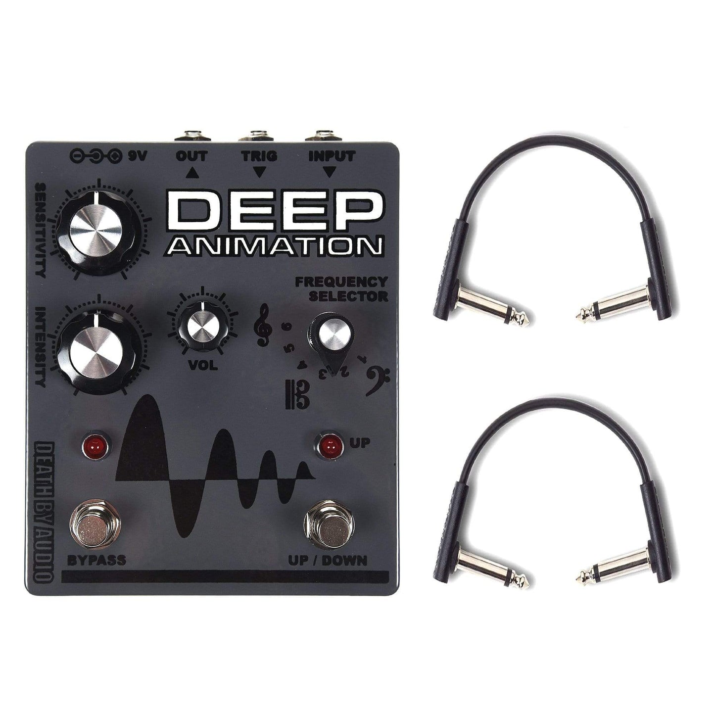 Death By Audio Deep Animation Envelope Filter w/RockBoard Flat Patch Cables Bundle Effects and Pedals / Wahs and Filters