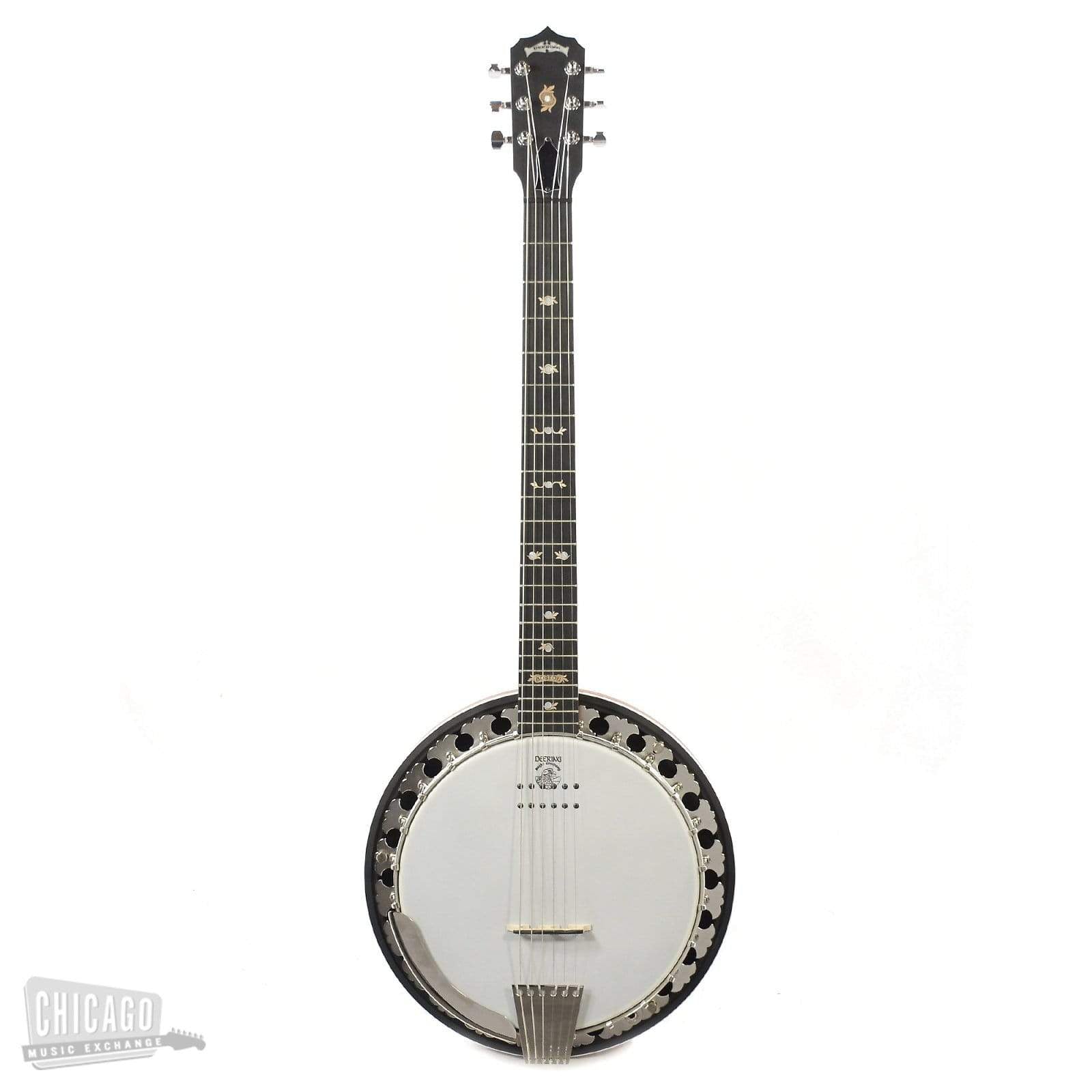 Deering Boston 6-String Acoustic/Electric Banjo Folk Instruments / Banjos