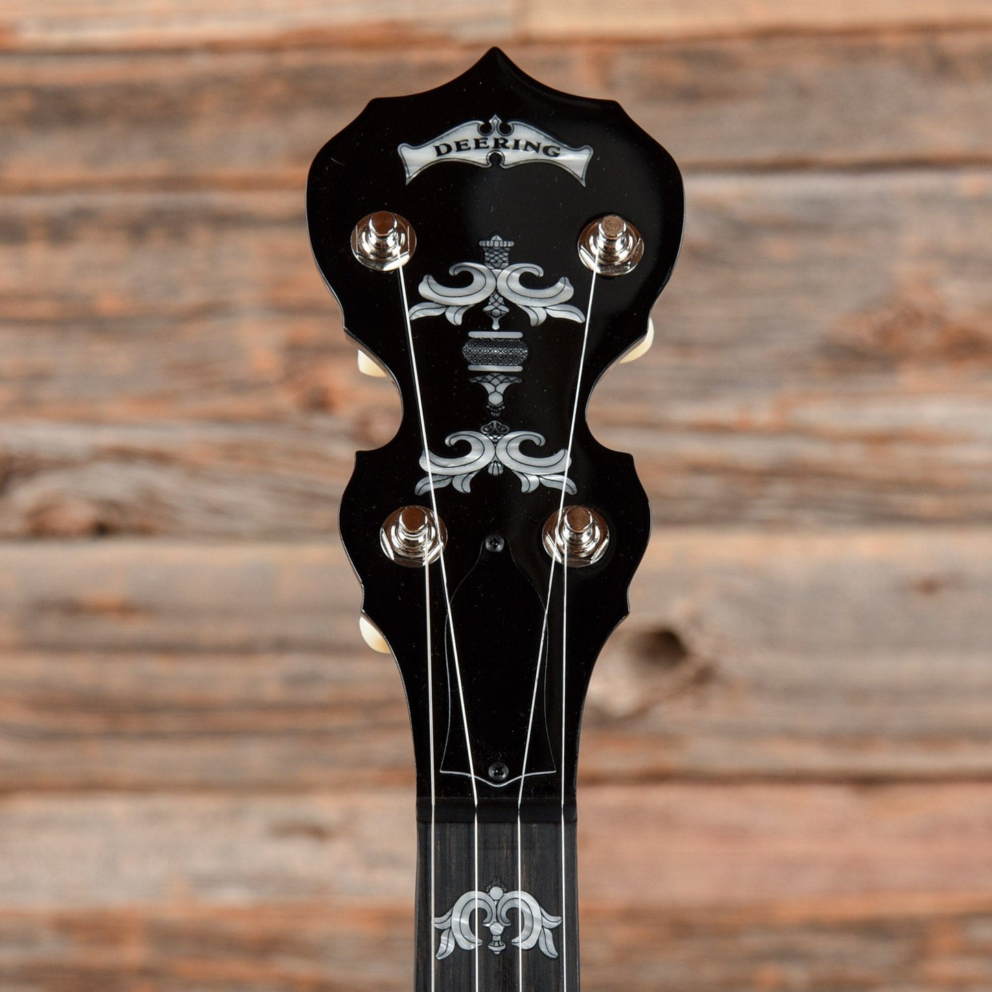 Deering Eagle II 5-String Banjo Natural Folk Instruments / Banjos