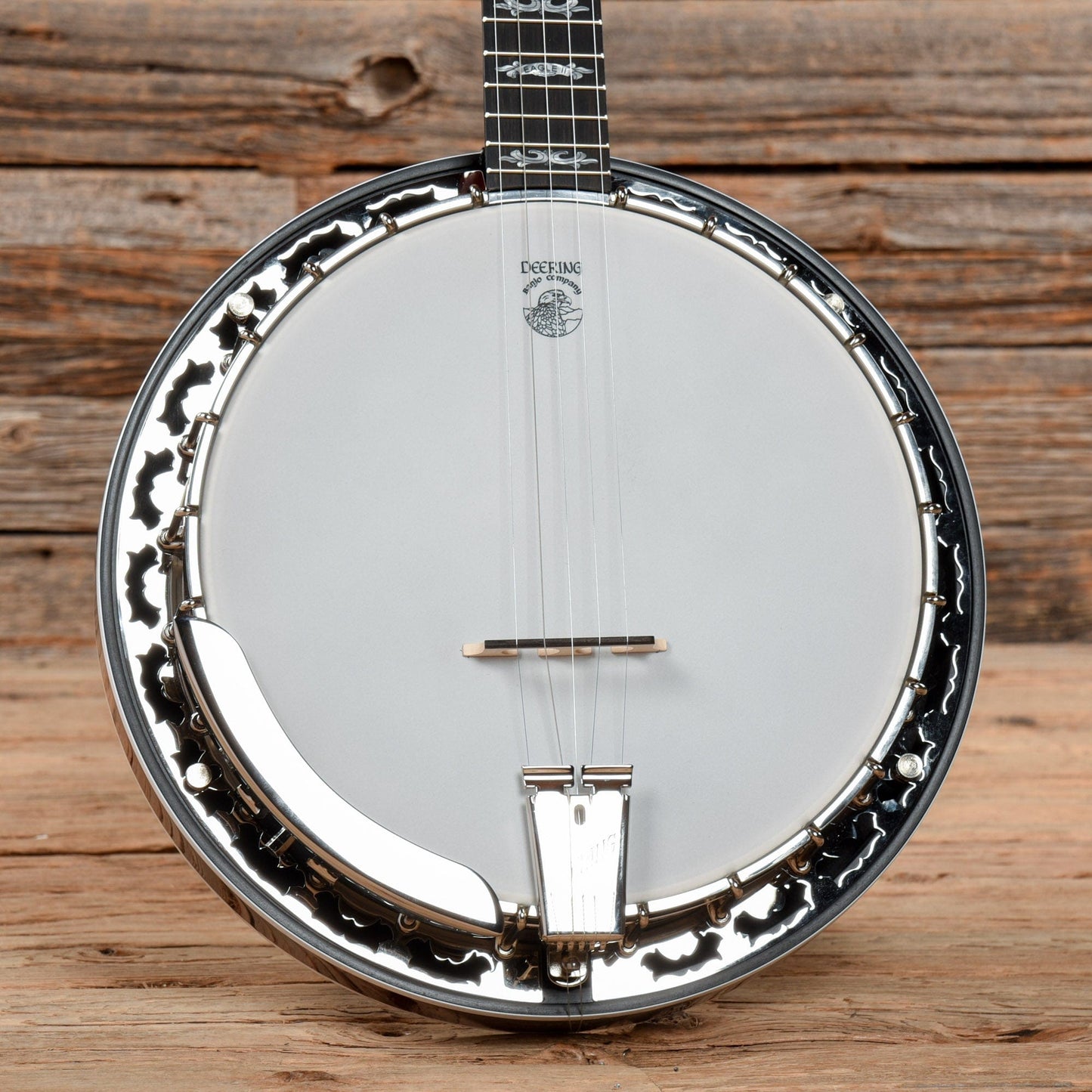 Deering Eagle II 5-String Banjo Natural Folk Instruments / Banjos