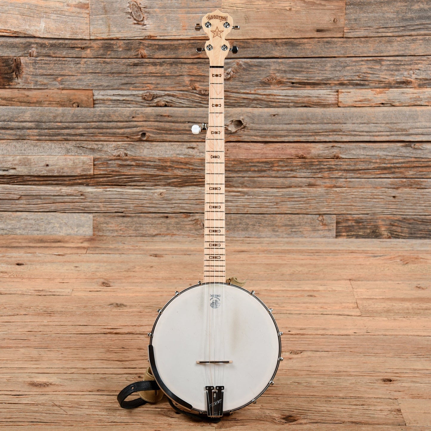 Deering Goodtime 5-String Banjo Natural Folk Instruments / Banjos