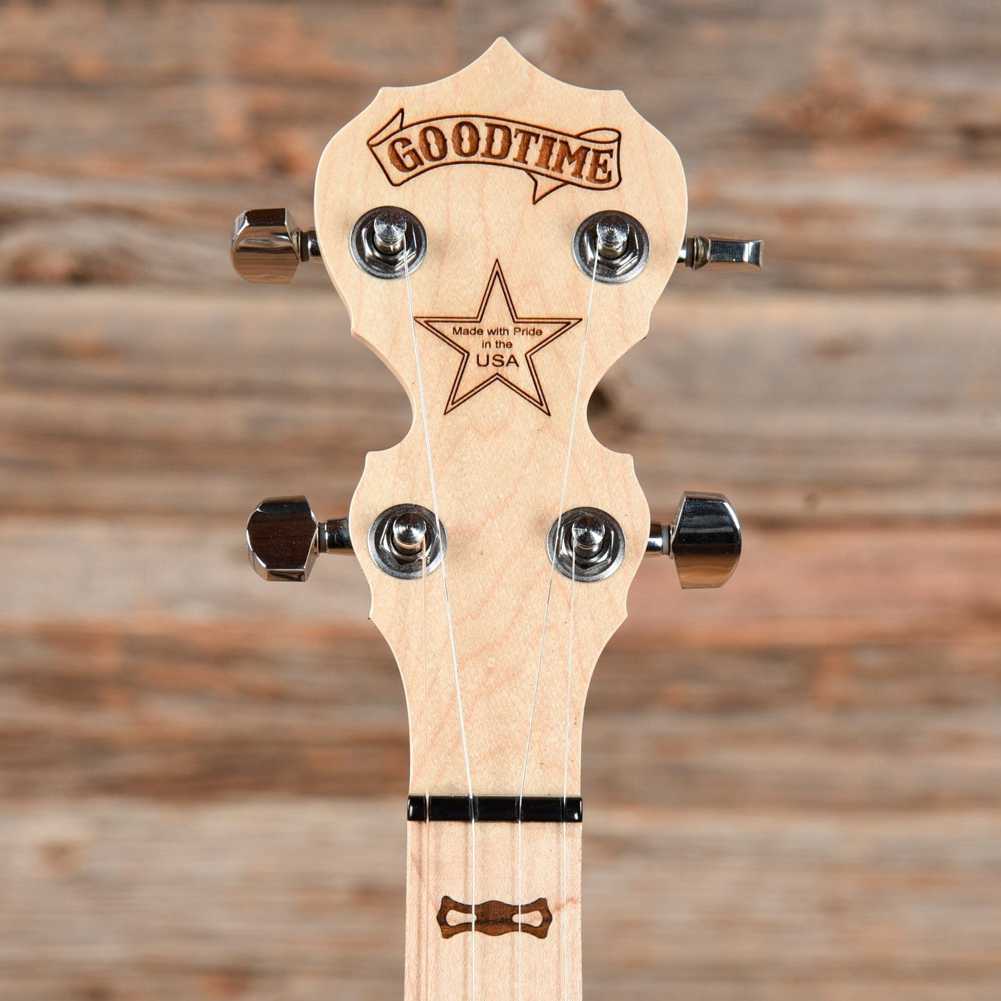 Deering Goodtime 5-String Banjo Natural Folk Instruments / Banjos