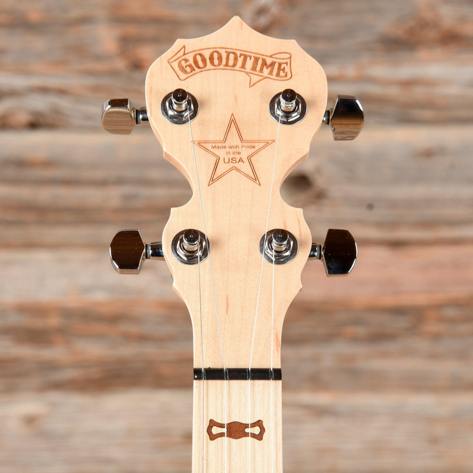 Deering Goodtime 5-String Natural Folk Instruments / Banjos