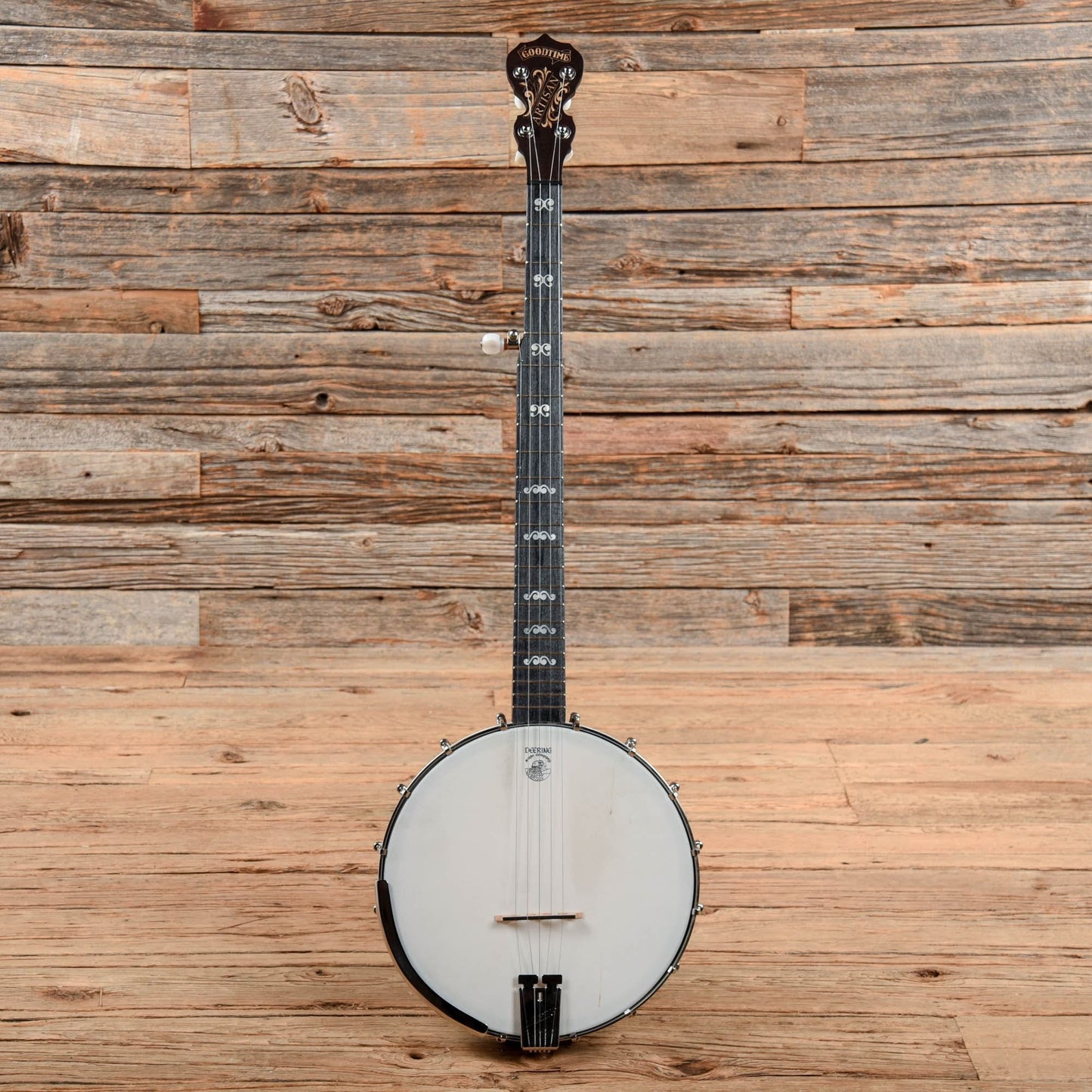 Deering Goodtime Artisan Open Back 5 String Natural Folk Instruments / Banjos