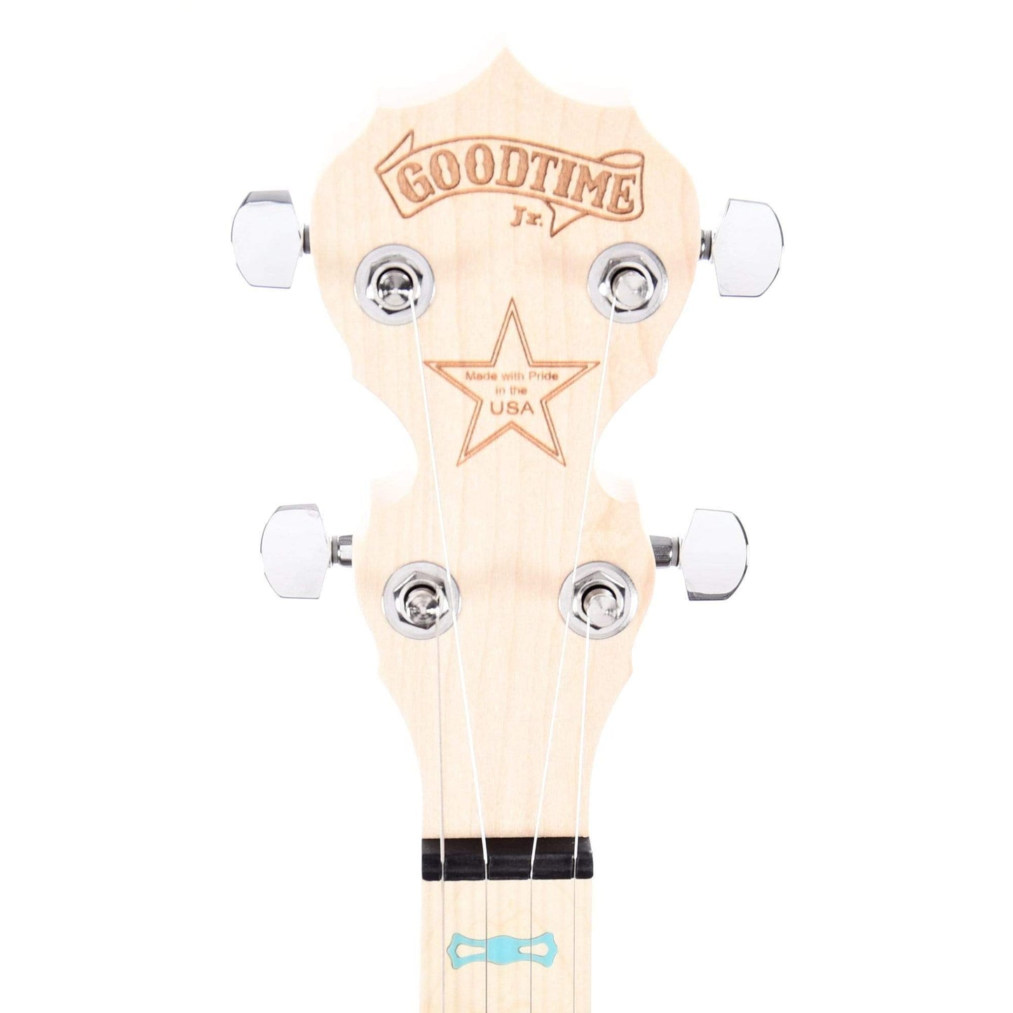 Deering Goodtime Jr. 5-String Openback Banjo Seawater Teal Folk Instruments / Banjos