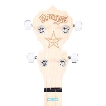 Deering Goodtime Jr. 5-String Openback Banjo Seawater Teal Folk Instruments / Banjos