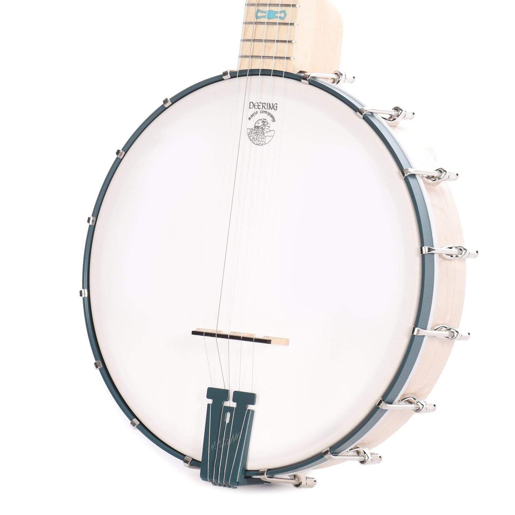 Deering Goodtime Jr. 5-String Openback Banjo Seawater Teal Folk Instruments / Banjos