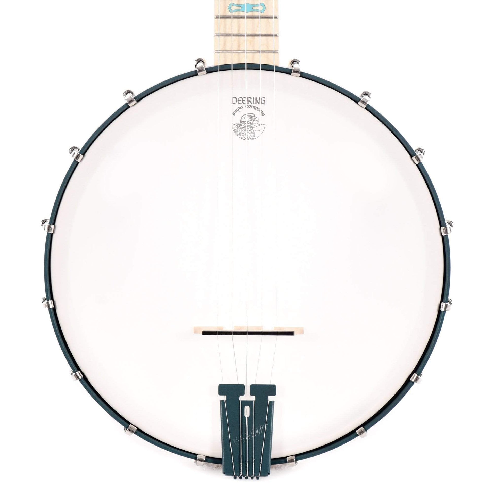 Deering Goodtime Jr. 5-String Openback Banjo Seawater Teal Folk Instruments / Banjos