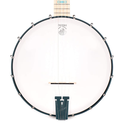 Deering Goodtime Jr. 5-String Openback Banjo Seawater Teal Folk Instruments / Banjos