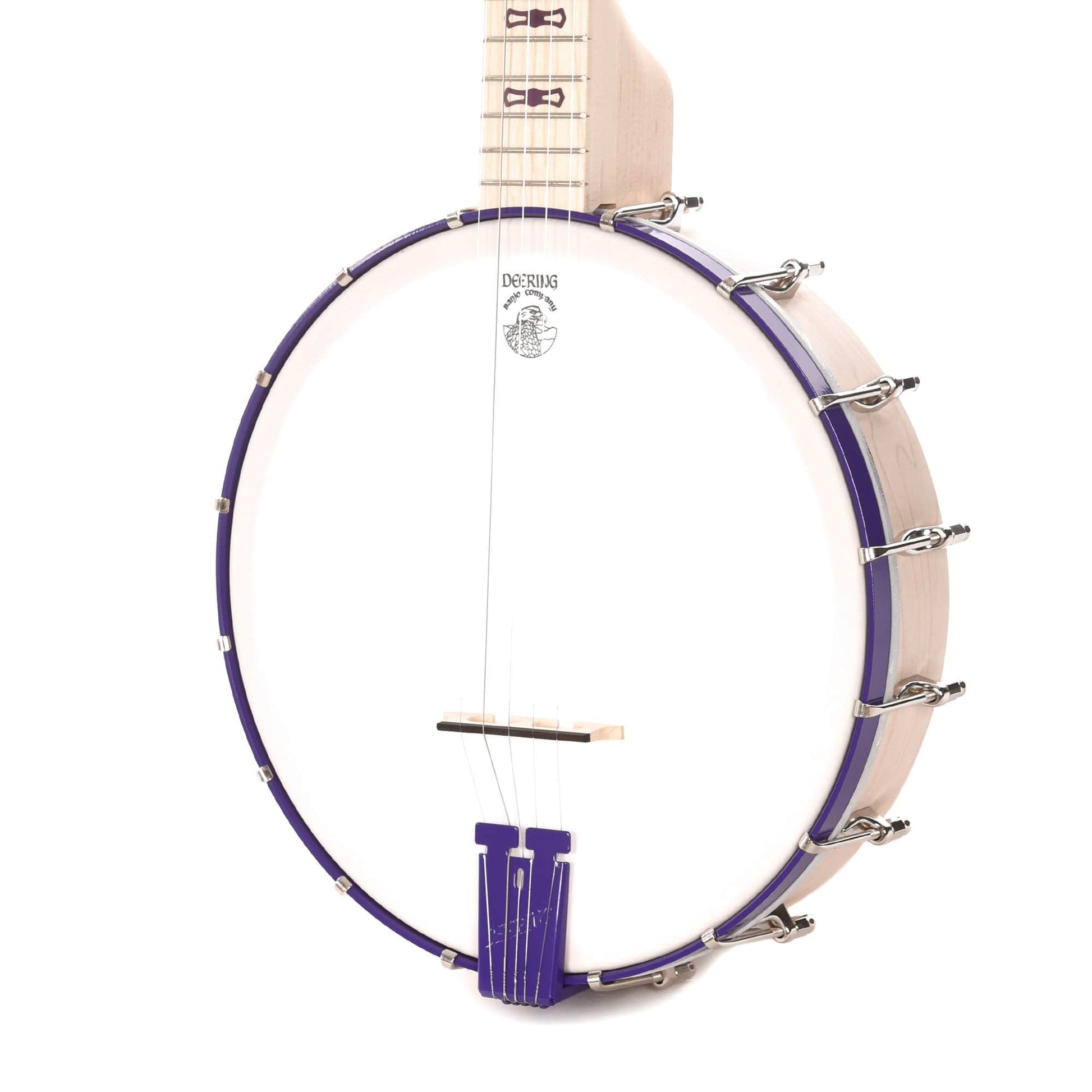 Deering Goodtime Jr. 5-String Openback Banjo Sinbad Purple Folk Instruments / Banjos