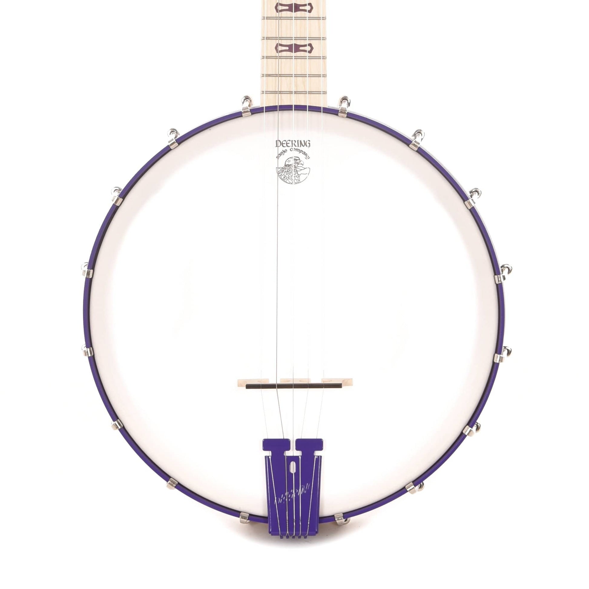 Deering Goodtime Jr. 5-String Openback Banjo Sinbad Purple Folk Instruments / Banjos