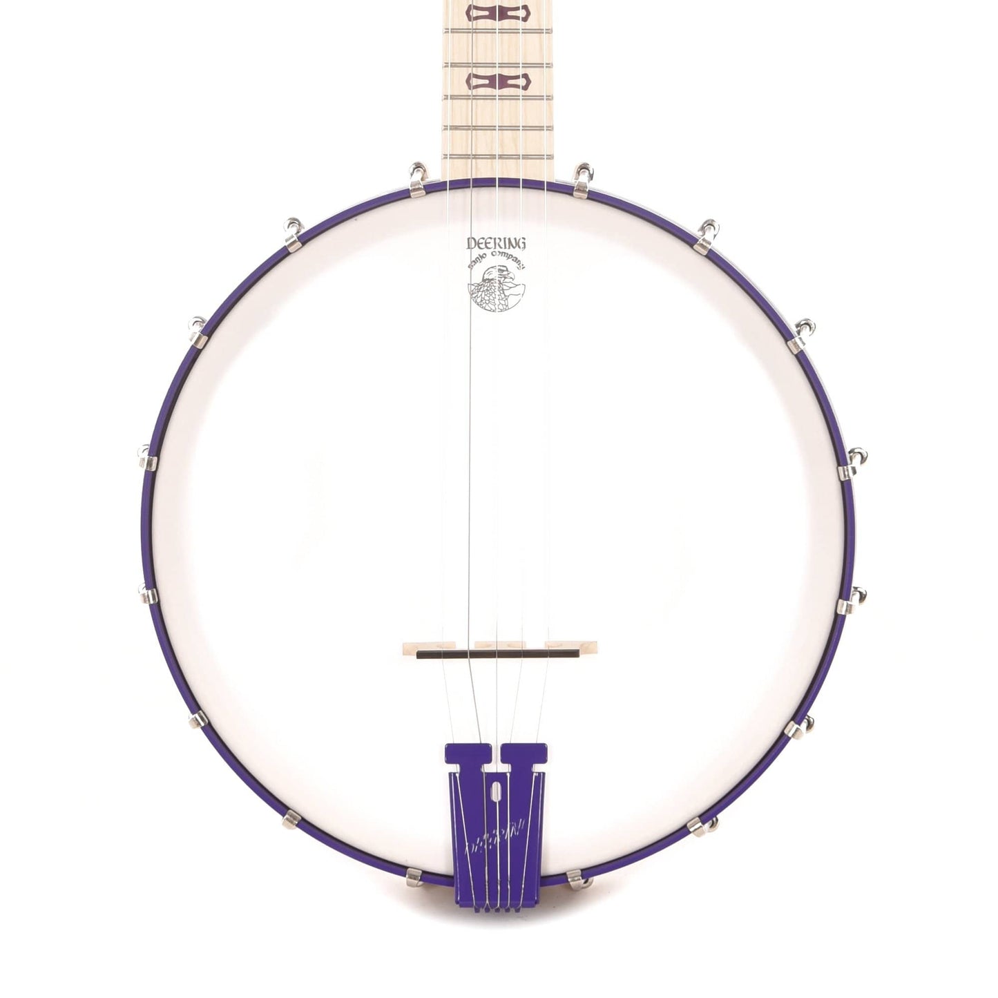 Deering Goodtime Jr. 5-String Openback Banjo Sinbad Purple Folk Instruments / Banjos