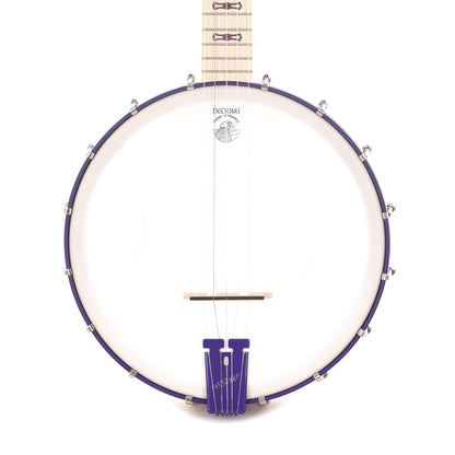 Deering Goodtime Jr. 5-String Openback Banjo Sinbad Purple Folk Instruments / Banjos